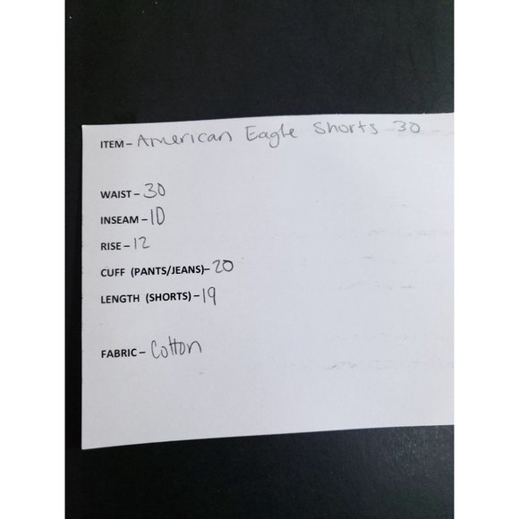 American Eagle Classic Cargo Shorts Men's Size 30 Tan - Picture 6 of 6